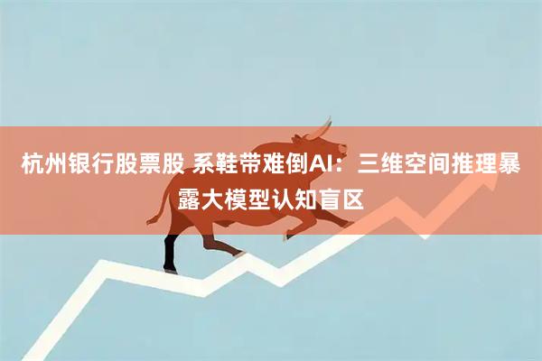 杭州银行股票股 系鞋带难倒AI：三维空间推理暴露大模型认知盲区