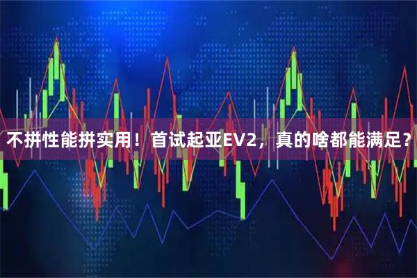 不拼性能拼实用！首试起亚EV2，真的啥都能满足？
